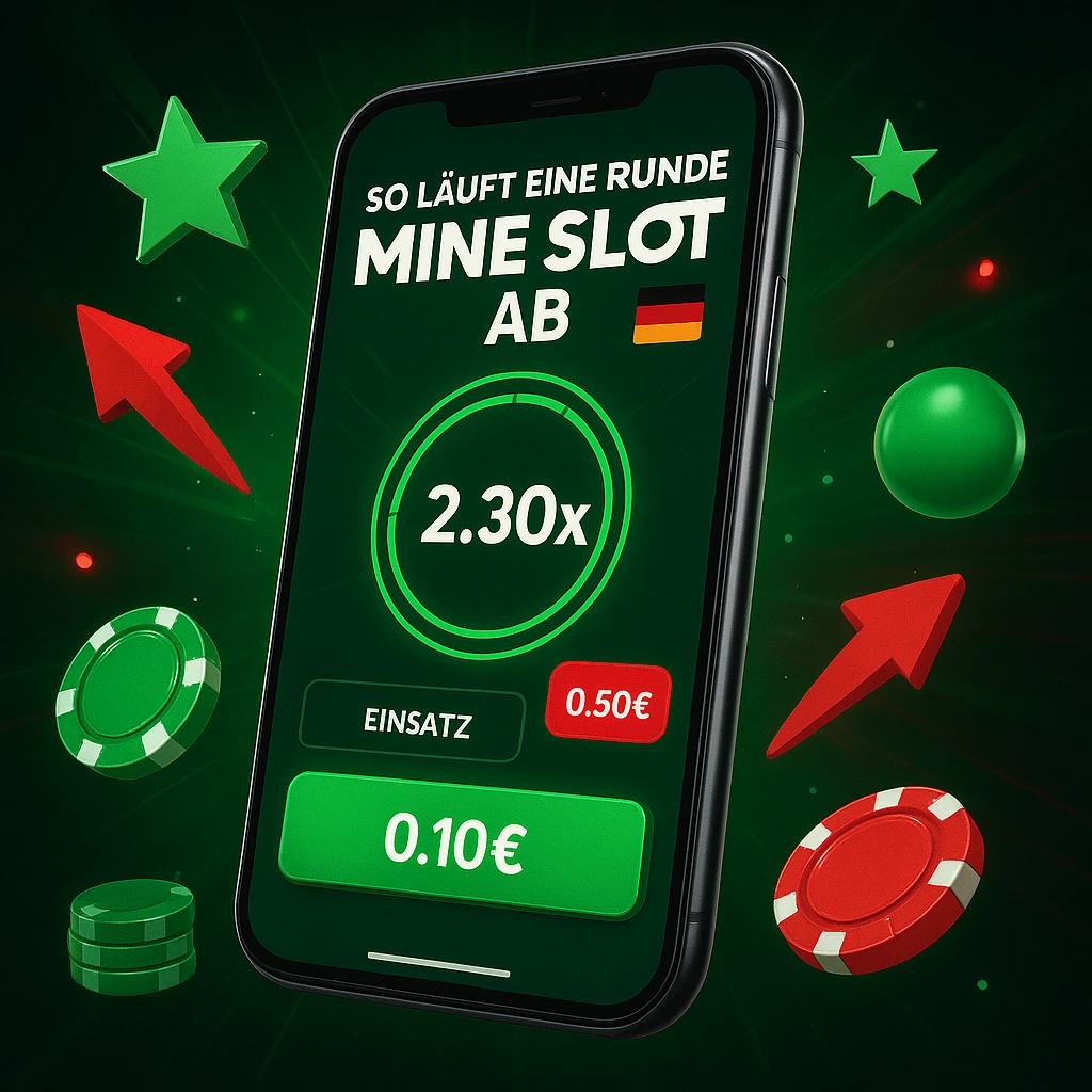 So läuft eine Runde Mine Slot ab
